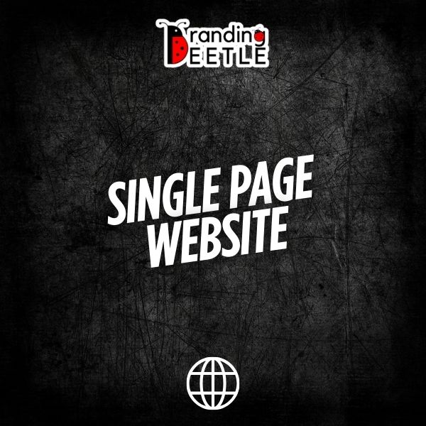 Single Page Website Single Page Website