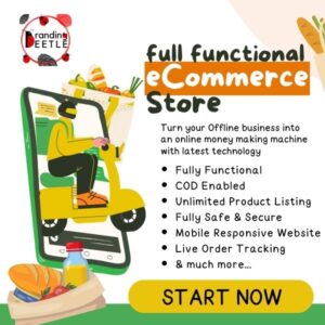 ecommerce website by branding beetle