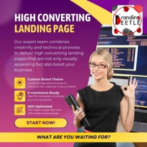 high converting landing page